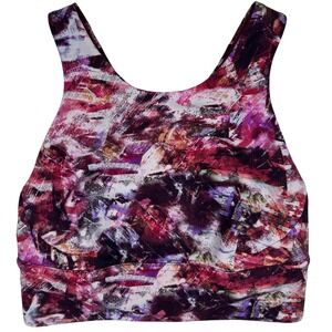 Lululemon Wunder Train Long Line Bra Womens Sz 4 Stretch Wicking Sports Yoga Gym